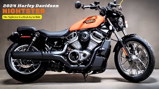 The Nightster Is a Real Joy to Ride  2024 Harley Davidson Nightster [upl. by Wilkinson930]