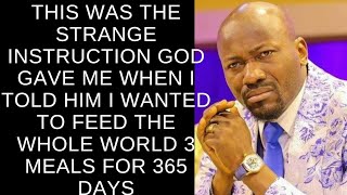 Feeding 2000 Pastors Monthly Challenge  Apostle Johnson Suleman prayer celebrationtv [upl. by Attennod]