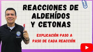 Oxidación de aldehídos y cetonas Aprende Química Orgánica conmigo [upl. by Bala891]