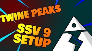 SSV 9 Twine Peaks SETUP amp Fallentunnel für Solo Run  Fortnite Rette die Welt [upl. by Ellemrac]