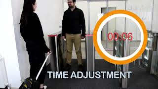 Optima Drop Arm Turnstile [upl. by Claudius32]