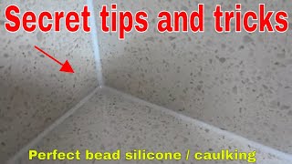 How to apply silicone  Secret Tips and tricks [upl. by Odnalor]