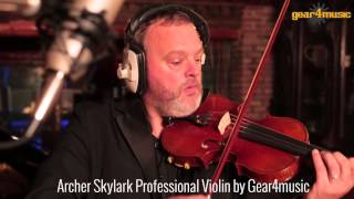 Archer Skylark Professional Violin by Gear4music [upl. by Enomrej931]