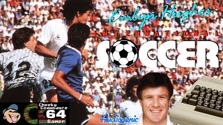 EMLYN HUGHES INTERNATIONAL SOCCER  Commodore 64 1988 [upl. by Pasol]