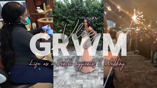 GRWM VLOG LIFE OF A DENTAL HYGIENIST  WEDDING [upl. by Teodor]