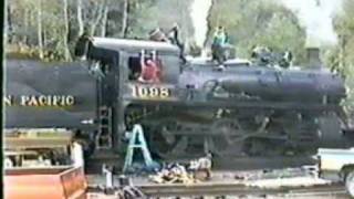 Rail Tours Inc CP 1098 Test Fire Sept1996 [upl. by Eivets]