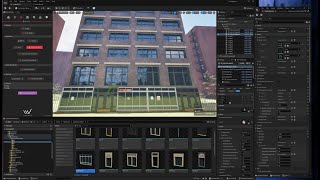 Unreal Engine 54  Creating own City Kit with WorldBLDCityBLD amp Megascans amp more  Part32  4K [upl. by Brig881]