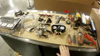 How to install a Bottoms Up Dispenser into a Keg Cooler  Part 1 Tools and Materials [upl. by Les]