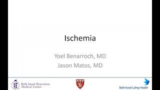 Session 3 Ischemia [upl. by Sialac]