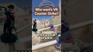 Would you play VR Counter Strike [upl. by Noyes]