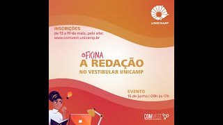 Oficina  A Redação no Vestibular Unicamp [upl. by Annoet]