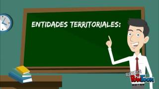 Colombia Ramas de poder público y Entidades territoriales [upl. by Kemeny]