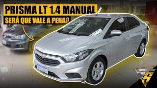 CHEVROLET PRISMA LT 2019 14 MANUAL  SERÁ QUE VALE A PENA [upl. by Nailuj39]