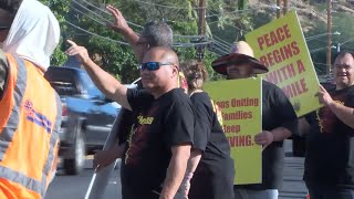 Trade unions are in Nanakuli to set an example about preventing violence [upl. by Imeaj775]