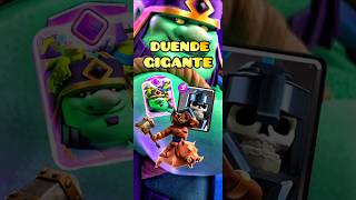 EL MAZO MAS RARO DE DUENTE GIGANTE 🔥☠️clashroyale shorts [upl. by Eibreh]