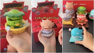 Unbox blind box Lucky Wooden Fish  Châu Muối [upl. by Cesaro718]