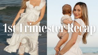 1st Trimester Recap w Baby 2 [upl. by Aerdnaeel]