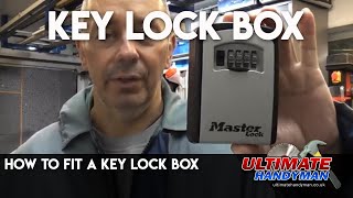 How to fit a key lock box [upl. by Lelia]