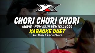 Chori Chori Chori Karaoke  Duet [upl. by Peedus164]