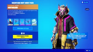 Returning Tonight in Item Shop Graveyard Driftwalker Quest Pack [upl. by Attekahs]