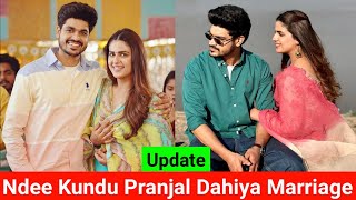 Ndee Kundu Talk About Pranjal Dahiya Marriage  Ndee Kundu Pranjal Dahiya Relationship [upl. by Snowber911]