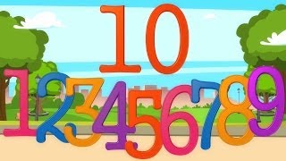 Ten Little Numbers  Learning Videos For Babies  Preschool Rhymes [upl. by Brittany]