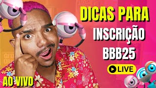 DICA PARA INSCRIÇÃO DO BBB25 [upl. by Nnayt361]