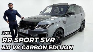 2022 Range Rover Sport 50 V8 SVR Carbon Edition [upl. by Alliuqal]