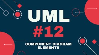 UML Basics with PlantUML 12 Component Diagram  Elements [upl. by Aubreir]