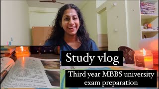 A relaxed study vlog  third year MBBS exam preparation [upl. by Blanchette]