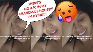 Cardi B Burning UP With No AC At Grandma’s House “I’m DYING” [upl. by Anayik]