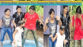 Bhinjathe Jawani Tor Sawan Me Nagpuri Dance। Jeewan Creations [upl. by Ydoow]