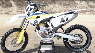 First Ride 2015 Husqvarna FC450 Motocross Action Magazine [upl. by Elad]