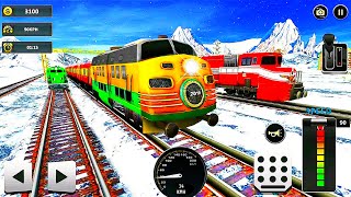 Real Railway Train Simulator 3D  Passenger Transporter Train Driver  Android Gameplay [upl. by Biddie]