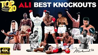 TOP 20 Muhammad Ali Best Knockouts  Boxing Highlights Full HD [upl. by Ellinad796]