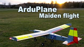 New ArduPlane maiden flight [upl. by Laurin]