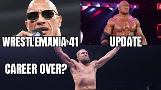 The Rock WrestleMania 41 Bryan Danielson Update Contract News And More [upl. by Ainesej]