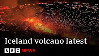 Iceland braces for volcanic eruption  BBC News [upl. by Adnerb]