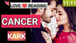 CANCER ♋ KARK💘 KYA HOGA 💞 AAPKE LOVE LIFE MEIN CURRENT FEELINGS 💯 Tarot Hindi Urdu [upl. by Russo]