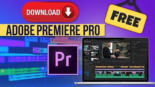 How To Download Adobe Premiere Pro For FREE on PC amp MAC [upl. by Phox251]