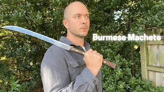 Condor Burmese Hunter Machete  Kult of Athena  Review and Cut Test [upl. by Ingra753]