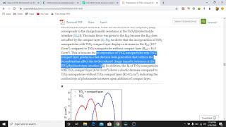 How to discuss in detail the Electrochemical Impedance spectroscopy EIS results in DSSC application [upl. by Dnaltiak]