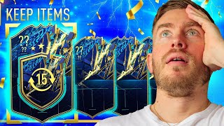 FUT 22  OLALA LA BLINDE DE TOTS 🤩 JOUVRE MON 84X25 DES JETONS ECHANGES POUR LA TOTS ULTIME [upl. by Brewster849]