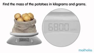 Converting Grams to Kilograms and Grams [upl. by Gemmell]