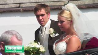 Philipp Lahm und Claudia  Hochzeit  Wedding  Filmproduction Munich [upl. by Eidoow]