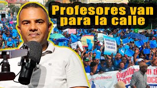 Profesores van para la calle ADP anuncia plan de lucha [upl. by Winebaum]