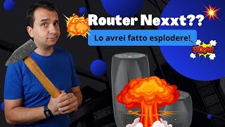 Problemi Fibra Fastweb e Router Nexxt  Raggiungo lapoteosi del NERVOSO [upl. by Eustazio570]