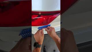 Let’s get ready to pull that dent dentdetailpdr cardentrepair detailing [upl. by Fai]