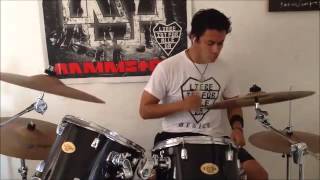 Alter Mann  Rammstein Drum Cover [upl. by Anerda178]