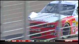 DJ Kennington RF Blowout Crash and Fire WYPALL 200 NNS Phoenix 2011mpg [upl. by Nahsar8]